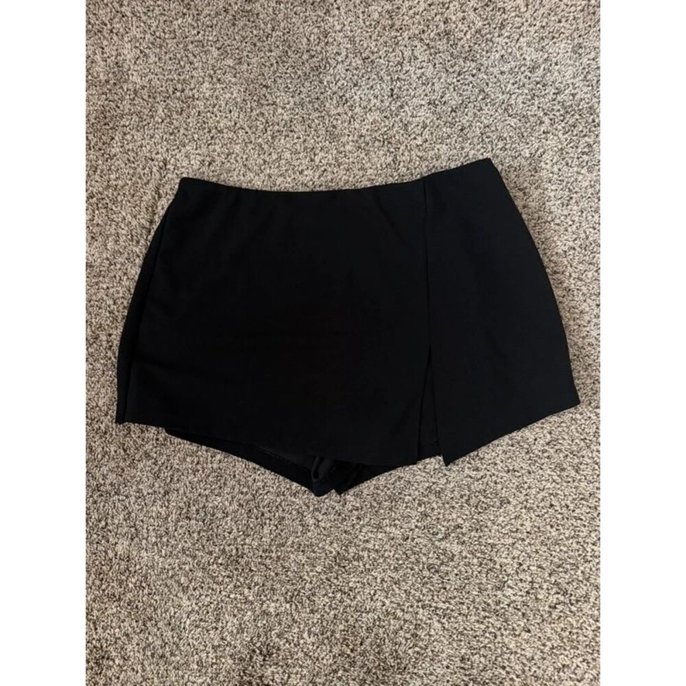 Black Skort w/Slit 2XL
